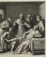 An illustration from Vita D. Thomae Aquinatis Othonis VaenI ingenio et manu delineata (1610)