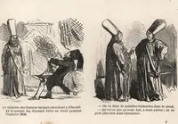 An illustration from Souvenirs comiques de l'an 1858 (1858)