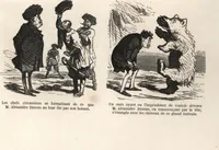 An illustration from Souvenirs comiques de l'an 1858 (1858)