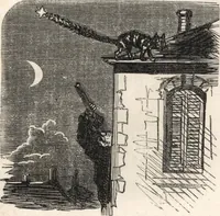 An illustration from Souvenirs comiques de l'an 1858 (1858)