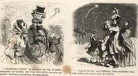 An illustration from Souvenirs comiques de l'an 1858 (1858)