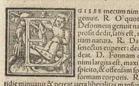 An illustration from Francisci Petrarchae florentini, philosophi, oratoris, et poetae clarissimi ... Opera quae extant omnia : in quibus praeter theologica, naturalis moralisq[ue] philosophiae praecepta, liberalium quoq[ue] artium encyclopediam, historiarum thesaurum, & poesis diuinam quandam uim, pari cum sermonis maiestate, coniuncta inuenies : adiecimvs eivsdam avthoris, qvae hetrvsco sermone scripsit carmina sive rhythmos ... : haec quidem omnia nunc iterum summa diligentia à uarijs mendis, quibus scatebant, repurgata, atque innumerabilibus in locis, genuinae integritati restituta, & in tomos quatuor distincta .. (1581)