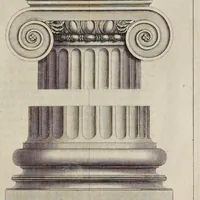 An illustration from Les dix livres d'architecture de Vitruve, corrigez et traduits nouvellement en françois, avec des notes & des figures (1673)