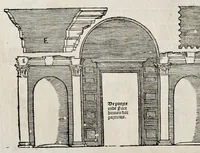 Picture 13 of 38 from Het eerste [-vijfde] boeck van de architecturen Sebastiani Serlij ... (1616), leaf 95