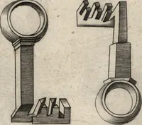An illustration from Joh. Baptistae Casalii Romani De profanis et sacris veteribus ritibus opus tripartitum : cujus prima pars agit de profanis Ægyptiorum ritibus ... ; secunda pars agit de profanis Romanorum ritibus ... ; tertia pars agit de sacris Christianorum ritibus ... ; accedunt indices capitum, rerum item & verborum copiosissimi, & accuratissimi (1681)