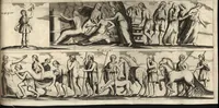 An illustration from Joh. Baptistae Casalii Romani De profanis et sacris veteribus ritibus opus tripartitum : cujus prima pars agit de profanis Ægyptiorum ritibus ... ; secunda pars agit de profanis Romanorum ritibus ... ; tertia pars agit de sacris Christianorum ritibus ... ; accedunt indices capitum, rerum item & verborum copiosissimi, & accuratissimi (1681)