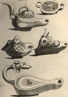 An illustration from Joh. Baptistae Casalii Romani De profanis et sacris veteribus ritibus opus tripartitum : cujus prima pars agit de profanis Ægyptiorum ritibus ... ; secunda pars agit de profanis Romanorum ritibus ... ; tertia pars agit de sacris Christianorum ritibus ... ; accedunt indices capitum, rerum item & verborum copiosissimi, & accuratissimi (1681)
