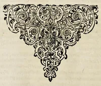 An illustration from Pandectae trivmphales, siue, Pomparvm et festorvm ac solennivm apparatvvm, conviviorvm, spectacvlorvm, simvlacrorvm bellicorvm equestrivm et pedestrivm, navmachiarum, ludorum deniq[ue] omnium nobiliorum, quot hactenus vbiq[ue] gentium re bello bene gesta ... edita concelebrataque sunt, tomi dvo : qvorvm prior de trivmphis ... heroum ... tractat : posterior ... hastilvdiorvm per Germaniam tradit initia ... (1586)