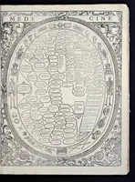 An illustration from Tableavx, accomplis de tovs les arts liberavx : contenans brievement et clerement par singvliere methode de doctrine, vne generale et sommaire partition des dicts arts, amassez et redvicts en ordre povr le sovlagement et profit de la ievnesse (1587)