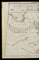 An illustration from Geografia di M. Livio Sanvto, distinta in XII libri : ne' quali, oltra l'esplicatione di molti luoghi di Tolomeo e della Bussola, e dell' Aguglia, si dichiarano le prouincie, popoli, regni, città, porti, monti, fiumi, laghi, e costumi dell'Africa : con XII tauole di essa Africa in dissegno di rame : aggiuntiui de piu tre indicci da M. Giovan Carlo Saraceni (1588)