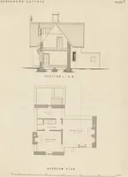 An illustration from Cottage, lodge, and villa architecture (1870)