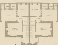 An illustration from Cottage, lodge, and villa architecture (1870)