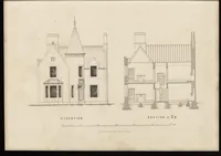 An illustration from Cottage, lodge, and villa architecture (1870)