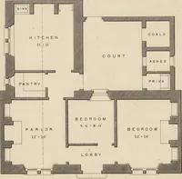 An illustration from Cottage, lodge, and villa architecture (1870)