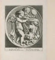 Picture 5 of 9 from Les vertus innocentes ou leurs simboles sous des figures d'enfans : necessaires aux amateurs de la muette poesie, & de la pinture parlante, leaf 18