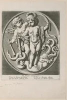 Picture 7 of 9 from Les vertus innocentes ou leurs simboles sous des figures d'enfans : necessaires aux amateurs de la muette poesie, & de la pinture parlante, leaf 22