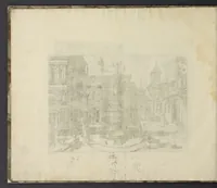 An illustration from Artis perspectiuae plurium generum elegantissimae formulae [graphic], multigenis fontibus, nonnullisq[ue] hortulis affabre factis exornatae, in cõmodum artificum, eorumq[ue] qui architectura, aedificiorumq[ue] cõmensurata uarietate delectantur, antea nunquam impressae (1568)