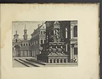 Picture 7 of 25 from Artis perspectiuae plurium generum elegantissimae formulae [graphic], multigenis fontibus, nonnullisq[ue] hortulis affabre factis exornatae, in cõmodum artificum, eorumq[ue] qui architectura, aedificiorumq[ue] cõmensurata uarietate delectantur, antea nunquam impressae (1568), leaf 12