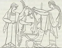 Picture 5 of 80 from Élite des monuments céramographiques; matériaux pour l'histoire des religions et des moeurs de l'antiquité; (1844), leaf 267