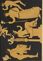 An illustration from Élite des monuments céramographiques; matériaux pour l'histoire des religions et des moeurs de l'antiquité; (1844)