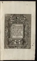 Picture 41 of 41 from Neues Zieratenbuch, den Schreinern, Tischlern oder Küstlern und Bildhauer[n] sehr dienstlich (1650), leaf 106