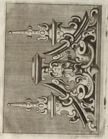 An illustration from Neues Zieratenbuch, den Schreinern, Tischlern oder Küstlern und Bildhauer[n] sehr dienstlich (1650)