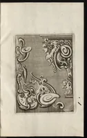 Picture 16 of 41 from Neues Zieratenbuch, den Schreinern, Tischlern oder Küstlern und Bildhauer[n] sehr dienstlich (1650), leaf 46