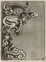 Picture 20 of 41 from Neues Zieratenbuch, den Schreinern, Tischlern oder Küstlern und Bildhauer[n] sehr dienstlich (1650), leaf 58