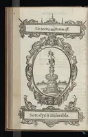 Picture 16 of 45 from Lychnocausia, siue, Moralia facum emblemata = Lights, morall emblems (1638), leaf 43