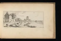 An illustration from Veues de plusieurs petis endrois des fauxbourgs de Paris (1695)