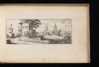 An illustration from Veues de plusieurs petis endrois des fauxbourgs de Paris (1695)