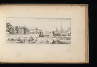 An illustration from Veues de plusieurs petis endrois des fauxbourgs de Paris (1695)