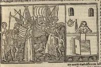An illustration from Habes, candide lector, Pvb. Ovidii Nasonis Heroides : collatis quampluribus tam ueteribus q[uam] recentioribus codicibus quamemendatissimas (1538)