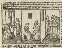 An illustration from Habes, candide lector, Pvb. Ovidii Nasonis Heroides : collatis quampluribus tam ueteribus q[uam] recentioribus codicibus quamemendatissimas (1538)