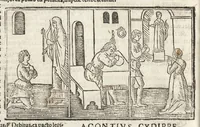 An illustration from Habes, candide lector, Pvb. Ovidii Nasonis Heroides : collatis quampluribus tam ueteribus q[uam] recentioribus codicibus quamemendatissimas (1538)