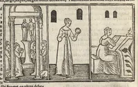 An illustration from Habes, candide lector, Pvb. Ovidii Nasonis Heroides : collatis quampluribus tam ueteribus q[uam] recentioribus codicibus quamemendatissimas (1538)