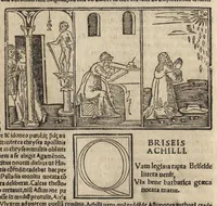 An illustration from Habes, candide lector, Pvb. Ovidii Nasonis Heroides : collatis quampluribus tam ueteribus q[uam] recentioribus codicibus quamemendatissimas (1538)