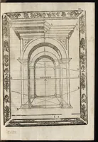Picture 40 of 60 from Paradossi per pratticare la prospettiva senza saperla, fiori, per facilitare l'intelligenza, frutti, per non operare alla cieca. Cognitioni necessarie à pittori, scultori, architetti, ed à qualunque si diletta di disegno (1683), leaf 110