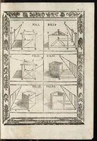 An illustration from Paradossi per pratticare la prospettiva senza saperla, fiori, per facilitare l'intelligenza, frutti, per non operare alla cieca. Cognitioni necessarie à pittori, scultori, architetti, ed à qualunque si diletta di disegno (1683)