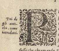 An illustration from Le imagini de i dei de gli antichi : nelle qvali si contengono gl'idoli, riti, ceremonie, & altre cose appartenenti alla religione de gli antichi, con la loro espositione & con bellissime & accomodate figure nouamente ristampate et con esserui citati i luoci de gli autori stessi di donde molte cose sono cauate con molta diligenza riuiste e ricorrette (1581)