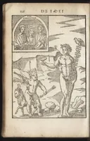 Picture 9 of 33 from Le imagini de i dei de gli antichi : nelle qvali si contengono gl'idoli, riti, ceremonie, & altre cose appartenenti alla religione de gli antichi, con la loro espositione & con bellissime & accomodate figure nouamente ristampate et con esserui citati i luoci de gli autori stessi di donde molte cose sono cauate con molta diligenza riuiste e ricorrette (1581), leaf 187