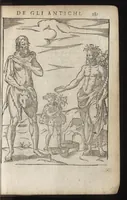 An illustration from Le imagini de i dei de gli antichi : nelle qvali si contengono gl'idoli, riti, ceremonie, & altre cose appartenenti alla religione de gli antichi, con la loro espositione & con bellissime & accomodate figure nouamente ristampate et con esserui citati i luoci de gli autori stessi di donde molte cose sono cauate con molta diligenza riuiste e ricorrette (1581)