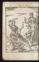 Picture 29 of 33 from Le imagini de i dei de gli antichi : nelle qvali si contengono gl'idoli, riti, ceremonie, & altre cose appartenenti alla religione de gli antichi, con la loro espositione & con bellissime & accomodate figure nouamente ristampate et con esserui citati i luoci de gli autori stessi di donde molte cose sono cauate con molta diligenza riuiste e ricorrette (1581), leaf 455