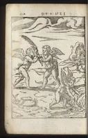 An illustration from Le imagini de i dei de gli antichi : nelle qvali si contengono gl'idoli, riti, ceremonie, & altre cose appartenenti alla religione de gli antichi, con la loro espositione & con bellissime & accomodate figure nouamente ristampate et con esserui citati i luoci de gli autori stessi di donde molte cose sono cauate con molta diligenza riuiste e ricorrette (1581)