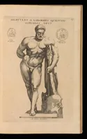 An illustration from Hercvles Ethnicorvm ex variis antiqvitatvm reliqviis delineatvs : additis in fine modernis qvibvsdam ejusdem argumenti pictvris (1705)