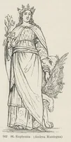 An illustration from Sacred and legendary art (1870)