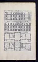 Picture 17 of 29 from Liure d'architecture de Iacques Androuet, du Cerceau : auquel sont contenues diuerses ordonnances de plants et éleuations de bastiment pour seigneurs, gentilshommes, & autres ... : tres-vtile et necessaire a ceux qui veulent bastir, à ce qu'ils soient instruits, & cognoissent les frais & la despense qu'il y conuient faire (1615), leaf 114
