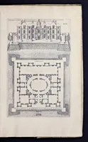 Picture 23 of 29 from Liure d'architecture de Iacques Androuet, du Cerceau : auquel sont contenues diuerses ordonnances de plants et éleuations de bastiment pour seigneurs, gentilshommes, & autres ... : tres-vtile et necessaire a ceux qui veulent bastir, à ce qu'ils soient instruits, & cognoissent les frais & la despense qu'il y conuient faire (1615), leaf 132