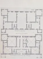 Picture 9 of 29 from Liure d'architecture de Iacques Androuet, du Cerceau : auquel sont contenues diuerses ordonnances de plants et éleuations de bastiment pour seigneurs, gentilshommes, & autres ... : tres-vtile et necessaire a ceux qui veulent bastir, à ce qu'ils soient instruits, & cognoissent les frais & la despense qu'il y conuient faire (1615), leaf 94