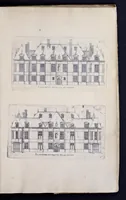 Picture 10 of 29 from Liure d'architecture de Iacques Androuet, du Cerceau : auquel sont contenues diuerses ordonnances de plants et éleuations de bastiment pour seigneurs, gentilshommes, & autres ... : tres-vtile et necessaire a ceux qui veulent bastir, à ce qu'ils soient instruits, & cognoissent les frais & la despense qu'il y conuient faire (1615), leaf 96